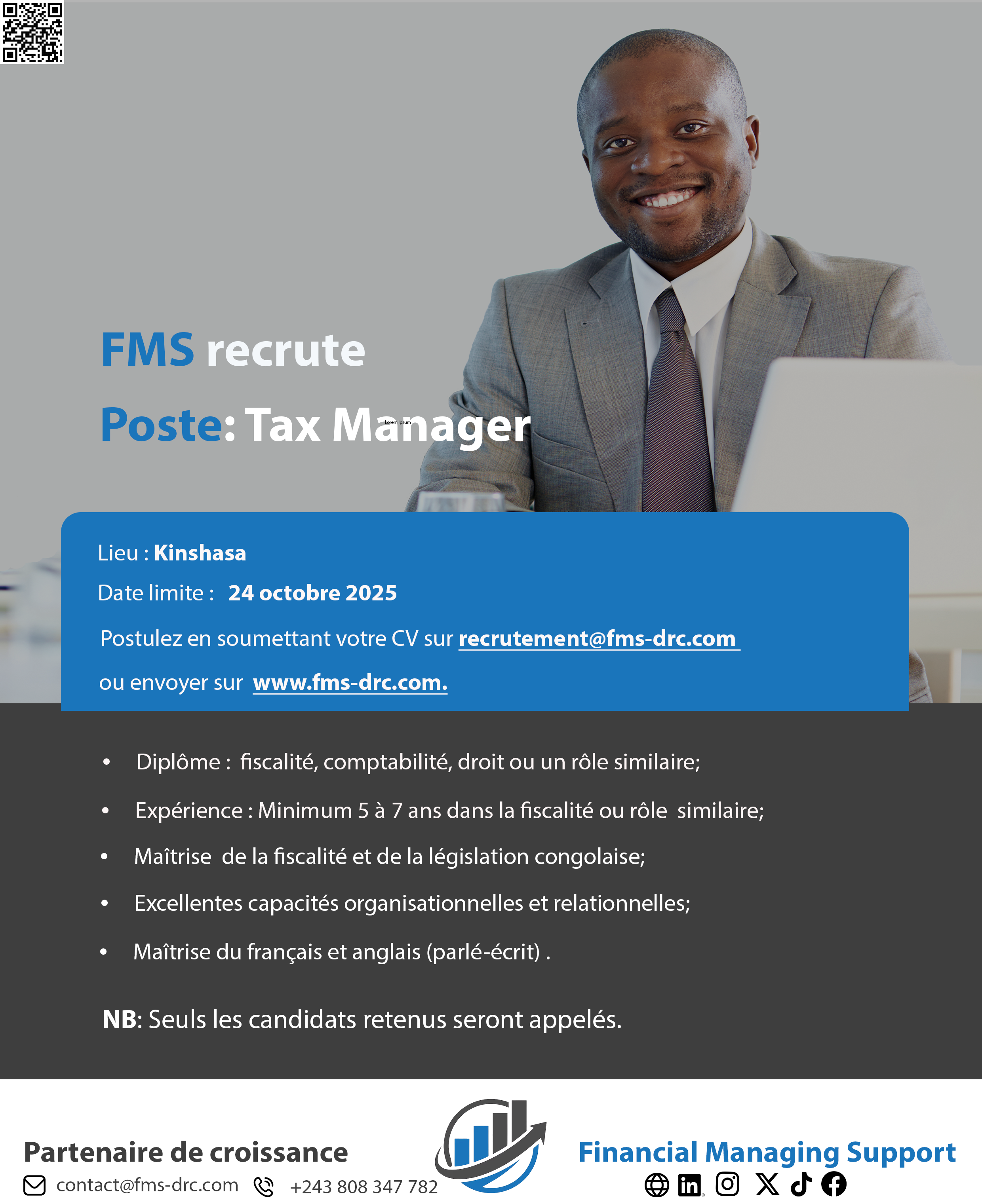 Affiche Tax manager